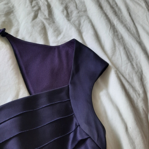 👾 EUC Jones New York Plum Bodycon Dress Sz 10 - Picture 4 of 4